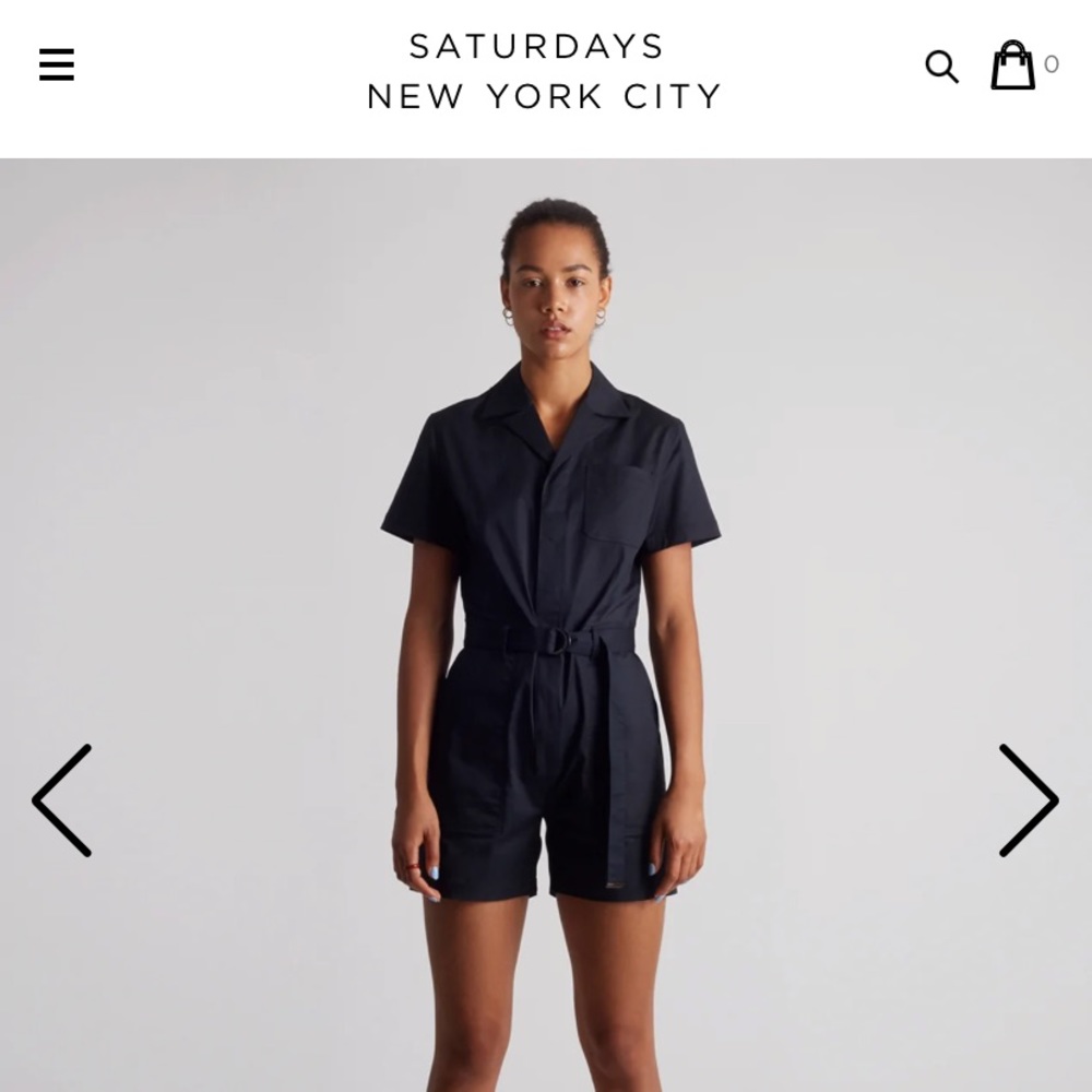 Saturdays NYC Sinar Jumpsuit Black